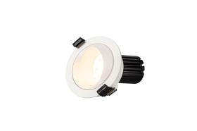 DM201126  Bonia 10 Tridonic Powered 10W 3000K 780lm 12° CRI>90 LED Engine White/White Fixed Recessed Spotlight, IP20